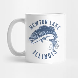 Newton Lake Illinois Mug